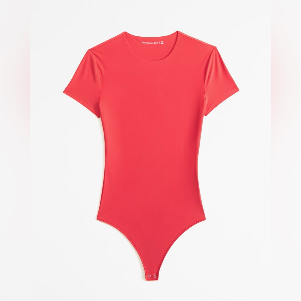Abercrombie & Fitch Soft Matte Seamless Tee Bodysuit